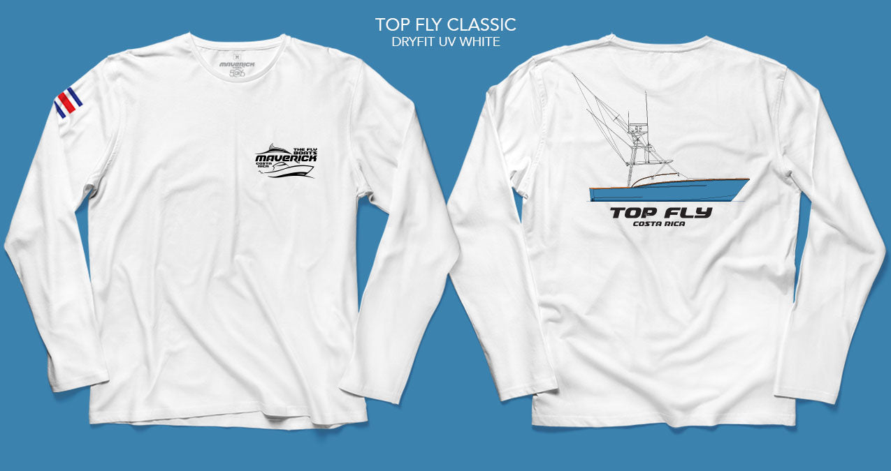 Classic Collection - Men's Long Sleeve Dri-fit Shirt. - All Fly Boats™ –  Maverick Sportfishing Costa Rica